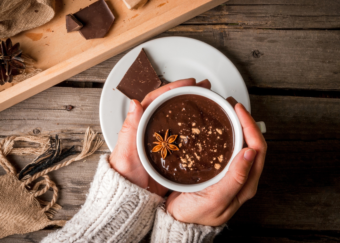 Chocolate quente saudável 5 receitas Vida Ativa